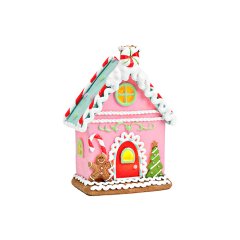 Wurm - Gingerbread House Led Roze