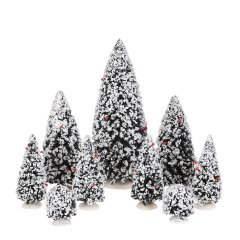 Luville - Evergreen Tree assorted 9 Pieces