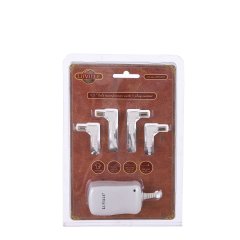 Luville - Christmas Village Switch Adapter with 4 Plugs - 4.5 Volt
