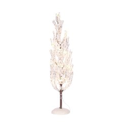 Luville - Besneeuwd Boompje met Warm Wit Licht 30 cm