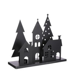 Theelicht Houder Zwart - House of Seasons