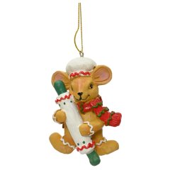 Decoris - Muis Deegroller Ornament