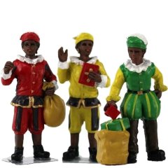 Dickensville - Helpers van Sinterklaas - Set van 3