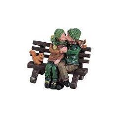 Wurm - Couple in Love on a Miniature Bench