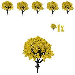 Geel Miniatuur Bloesemplantje - 5 cm