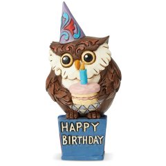 Heartwood Creek - Birthday Owl - Jim Shore