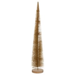 Intratuin decoratieboom goud D 7 H 40 cm