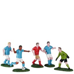 Lemax - Soccer Practice - Set van 5