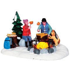 Lemax - Campfire Fondue .