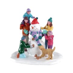Lemax - Snowman Teamwork
