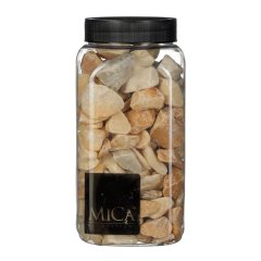 Lichtbruine Deco Stenen Grof 650ml - Mica
