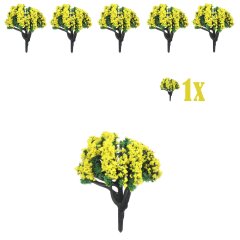 Miniatuur Bloesemplantje Gele Bloemetjes - 4cm