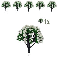 Miniatuur Heester met Witte Bloesem - 6 cm