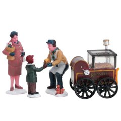 Roasted Chestnuts Stand set of 4