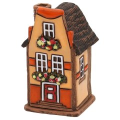 Sigro - Keramiek Rookhuisje Gevelpand Orange - Nu Voorverkoop