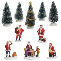 Wurm - Kerstdorp Set Santa