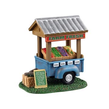 Lemax - Farm Fresh Vegetable Trailer