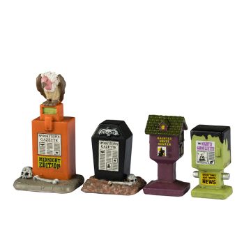 Spooky Town - Spookytown Gazette - Set van 4