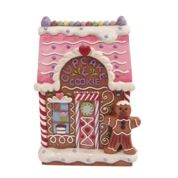 Jim Shore - Gingerbread LED Bakery