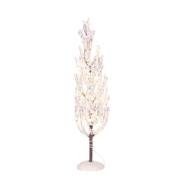 Luville - Besneeuwd Boompje met Warm Wit Licht 30 cm