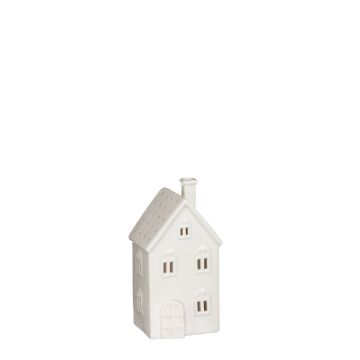 Theelicht Houder Huis Wit - House of Seasons