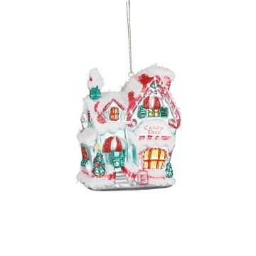 Ornament Snoep Winkel Rood - House of Seasons
