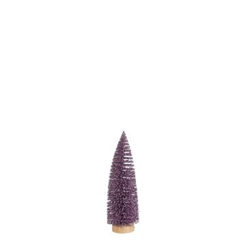 Lila Glitter Kerstboom 25 cm - House of Seasons