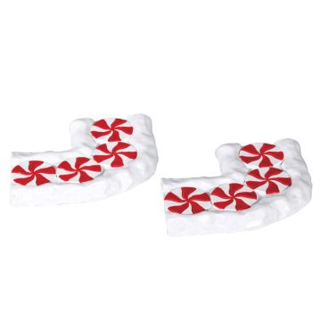 Candy Cane Lane Curved set of 2