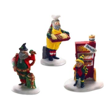 Department 56 - Baker Elves - Set van 3