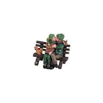 Wurm - Couple in Love on a Miniature Bench