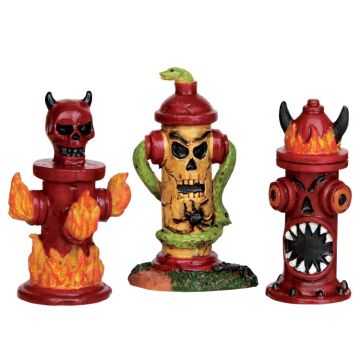 Hellfire Hydrants set of 3