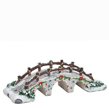 Kerstdorp Brug 19 cm - Wurm