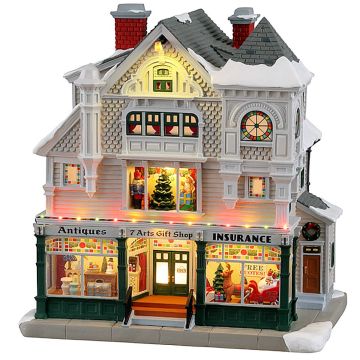 Lemax Rockwell - Antique & Gift Shop
