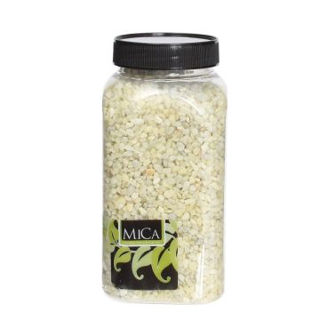  Lichtgeel Decoratie Granulaat 650ml - Mica Decorations