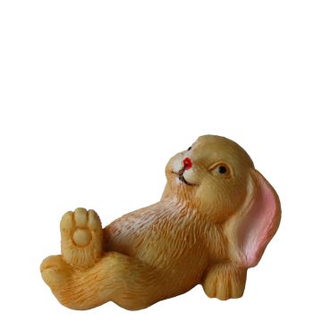 Miniatuur Hangoorkonijn Liggend - 2.5cm
