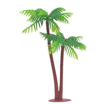 Miniatuur Kokospalm Dubbel - 14cm