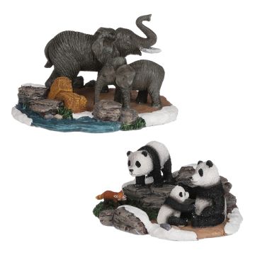 Luville - Panda - Elephant 2 pieces
