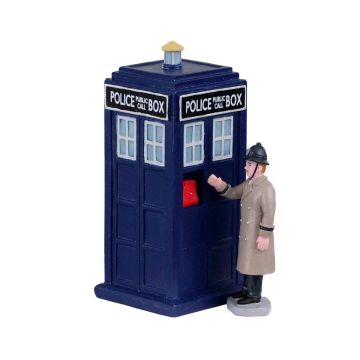 Lemax - Police Call Box  - Set van 2