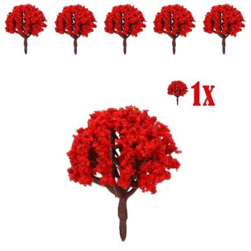 Rode Miniatuur Heester - 6 cm