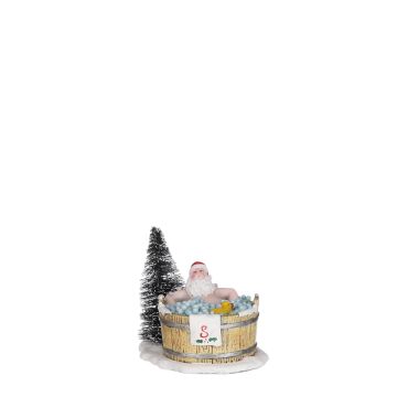 Santa In Hot Tub
