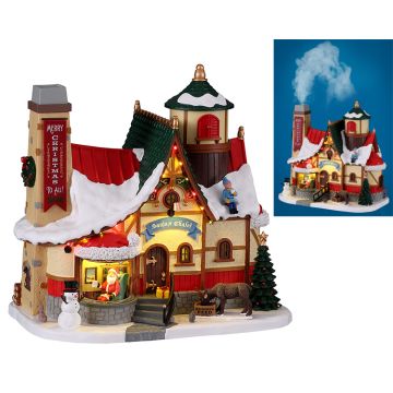 Lemax - Santa's Chalet - Met Rook