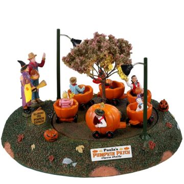 Spooky Town - Pumpkin Patch Train - Met Licht / Beweging