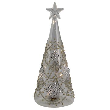 Verlichte Sfeerboom Sparkle Goud - L